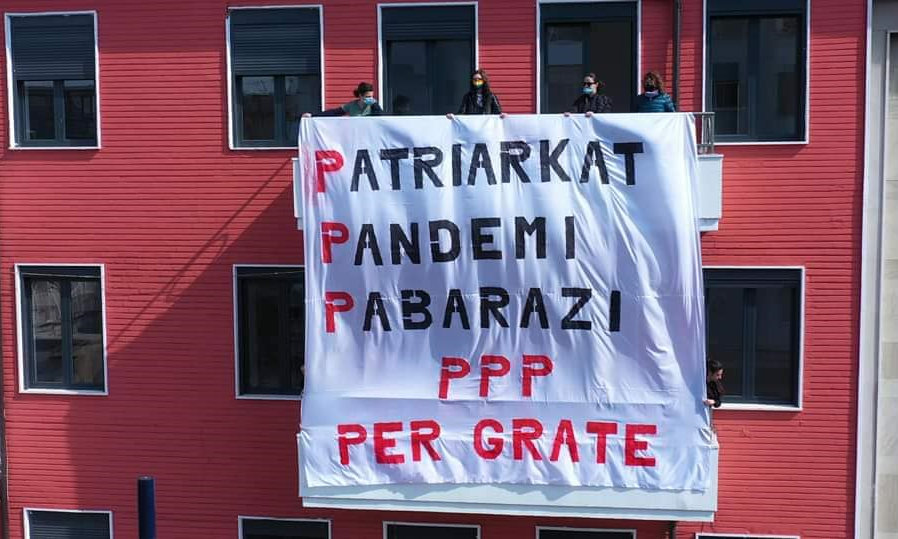 Donne d’Albania rivolta delle «tre P»: Patriarkat, Pandemi e Pabarazi, diseguaglianze