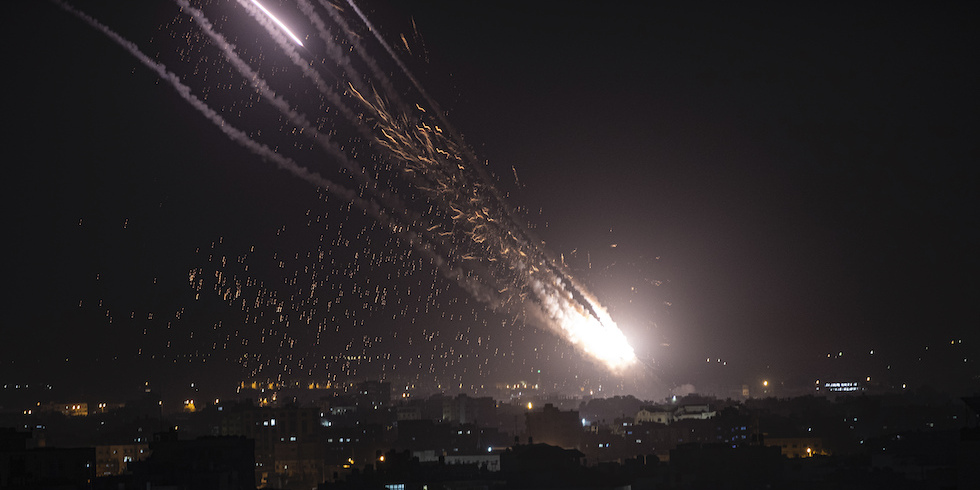 Das ist der Anfang vom Ende - Pagina 3 Gaza-israele-notte-striscia