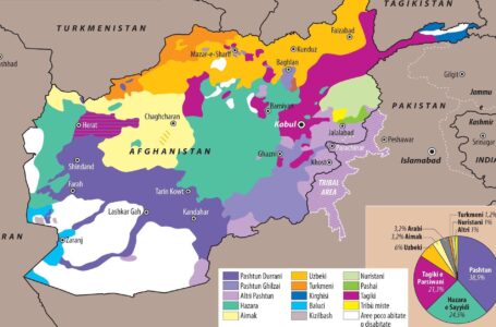 Da Limes, l’Afghanistan etnico. Carta di Laura Canali